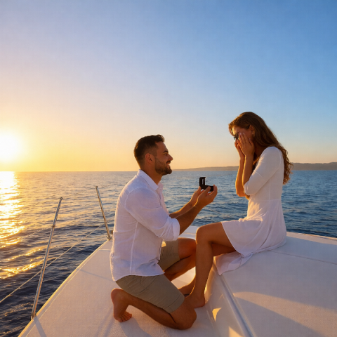 ciprus, hajó program, hajókázás, naplemente, ciprusi naplemente, naplementés hajókázás, luxus yacht, yacht bérlés, 