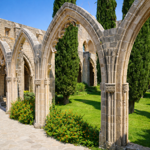 eszak-ciprus-bellapais-apatsag